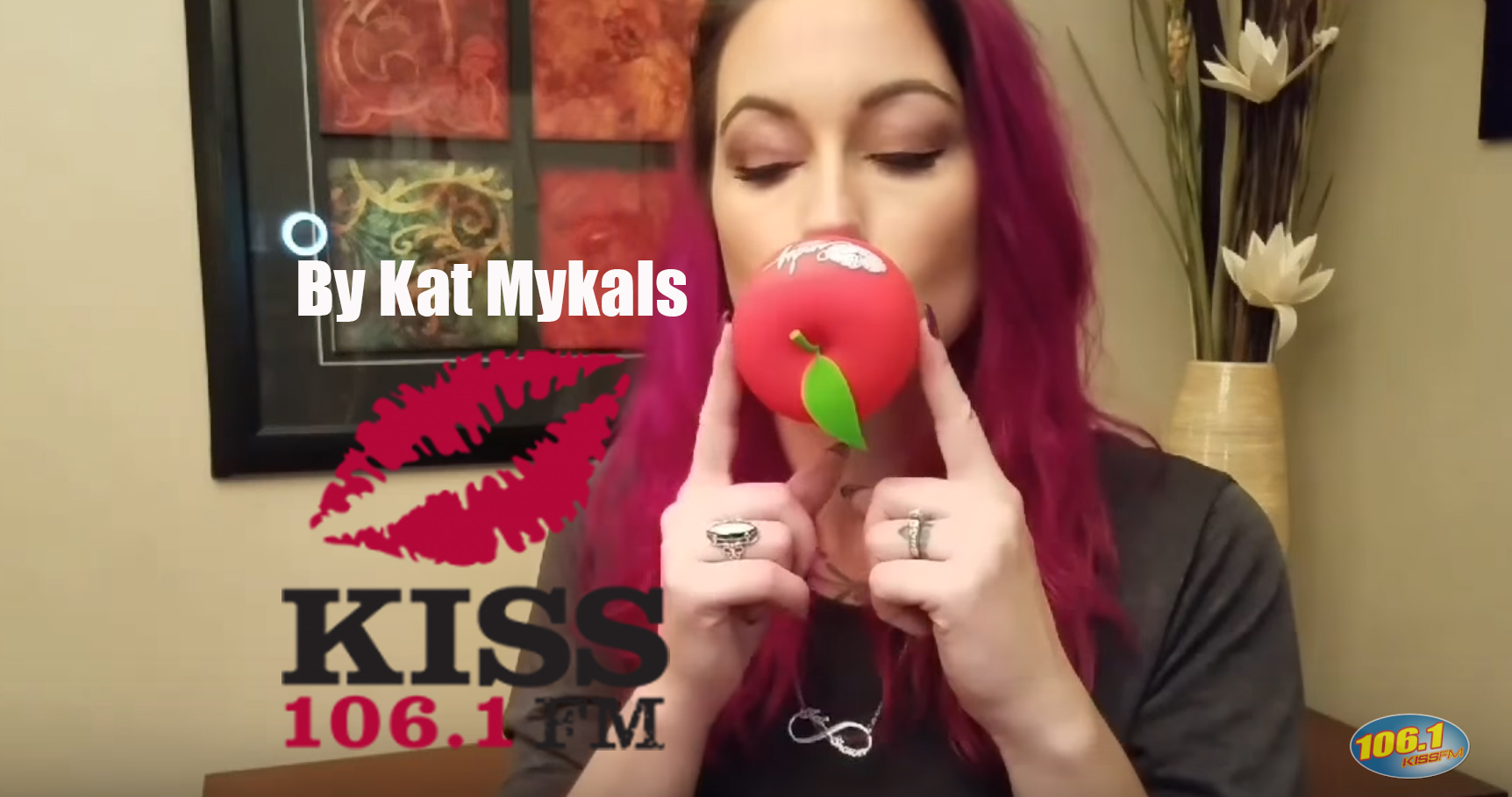 CandyLipz lip Plumper Review By Kat Mykals LIVE at 106.1 KISS FM
